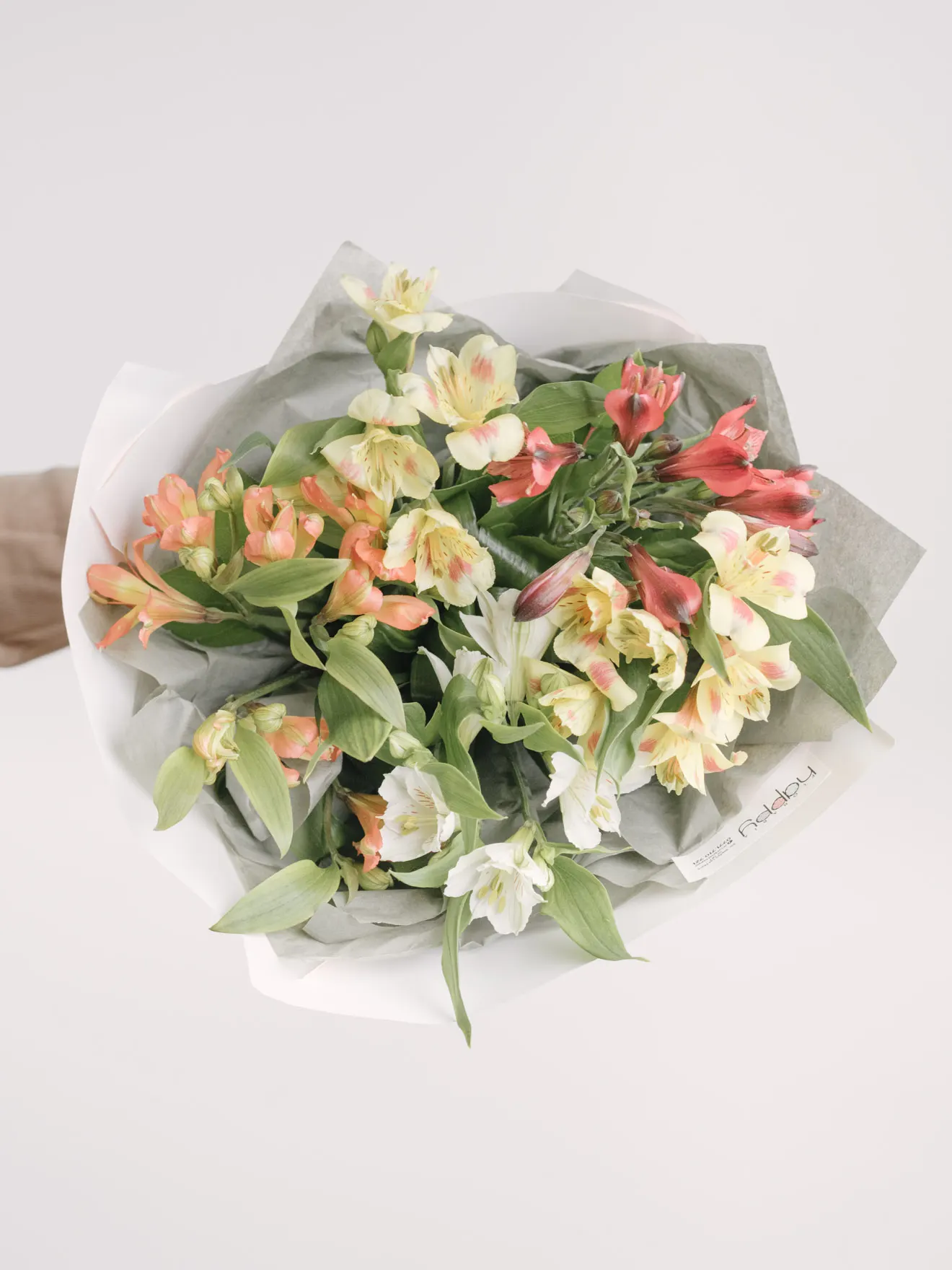 Buchet cu mix de lisianthus
