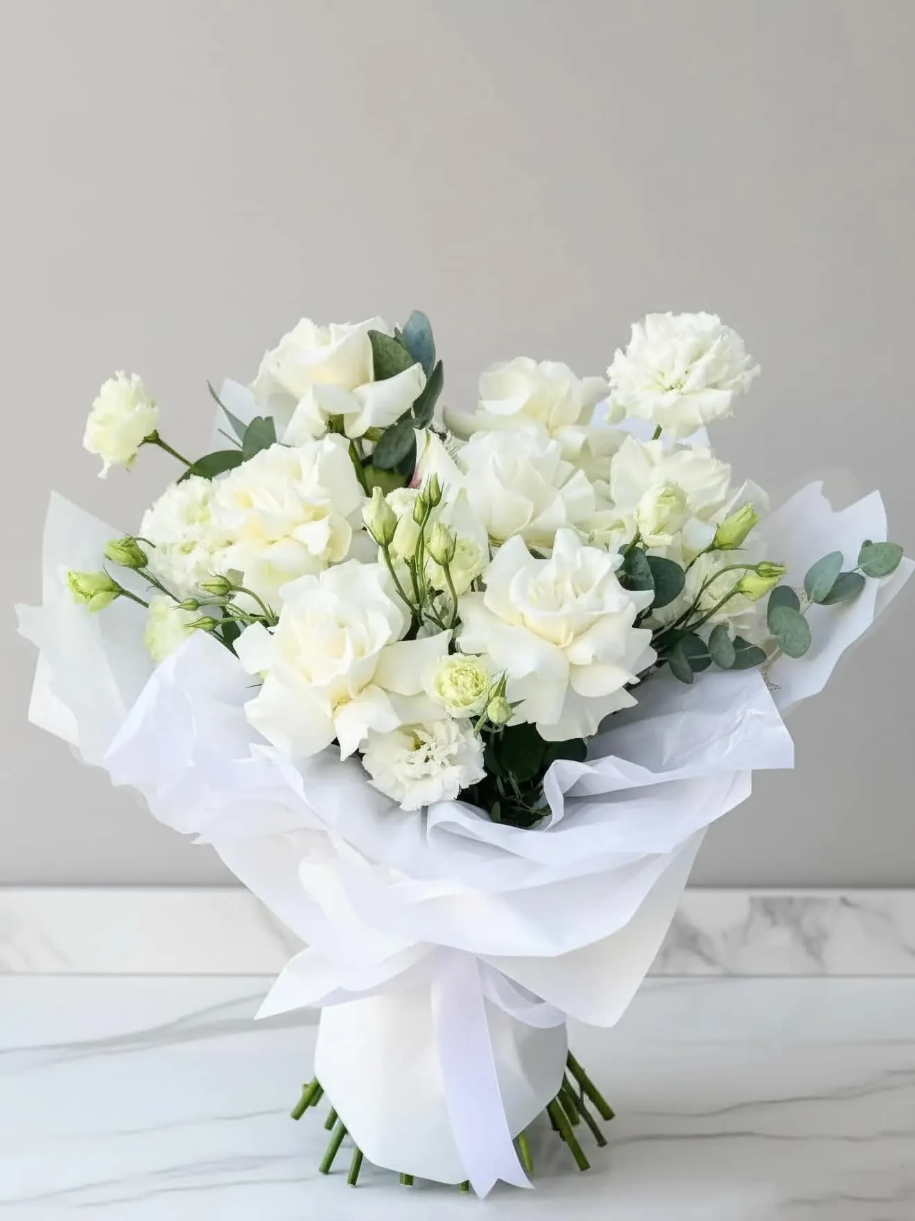 Buchet "Nori albi"