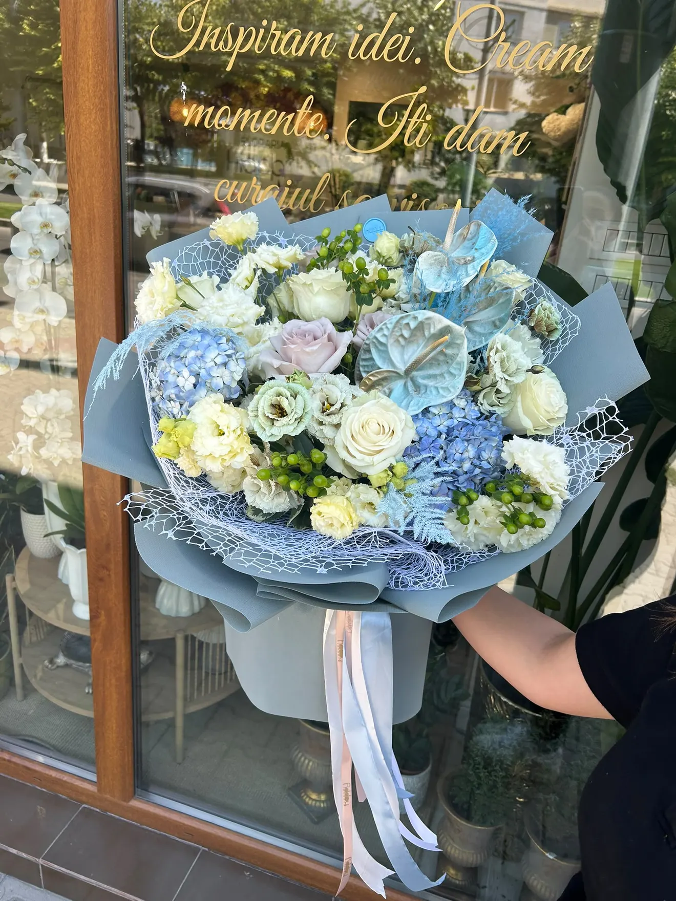 Buchet Belvedere Argintiu